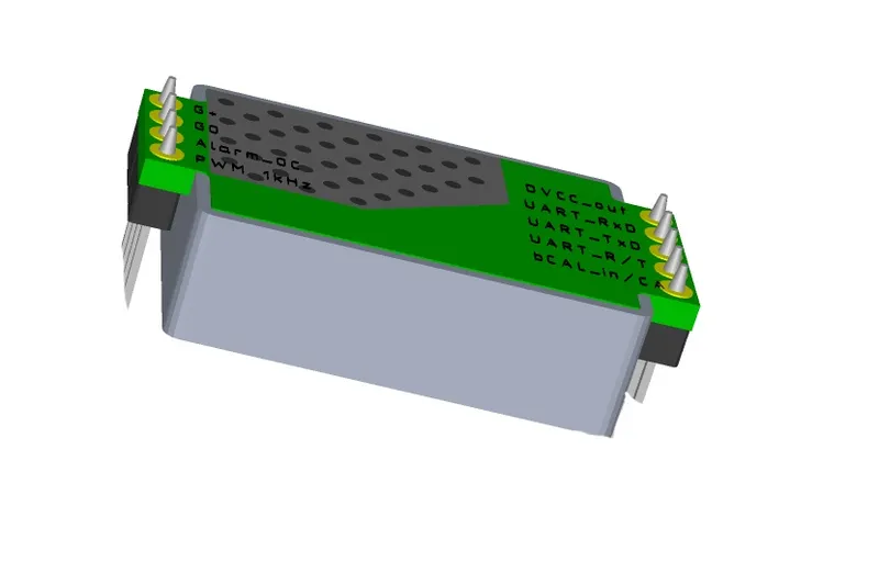 Senseair S8 pin header soldering