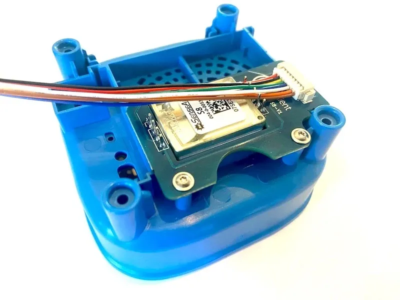 SenseAir S8 module inside the AirGradient Open Air.