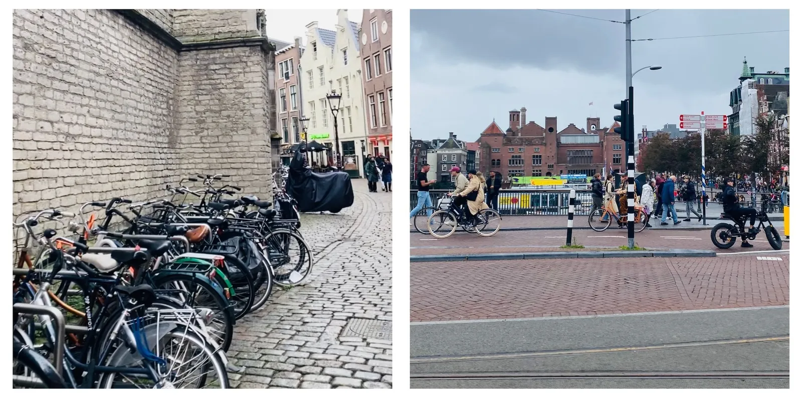 Bicycles around the city