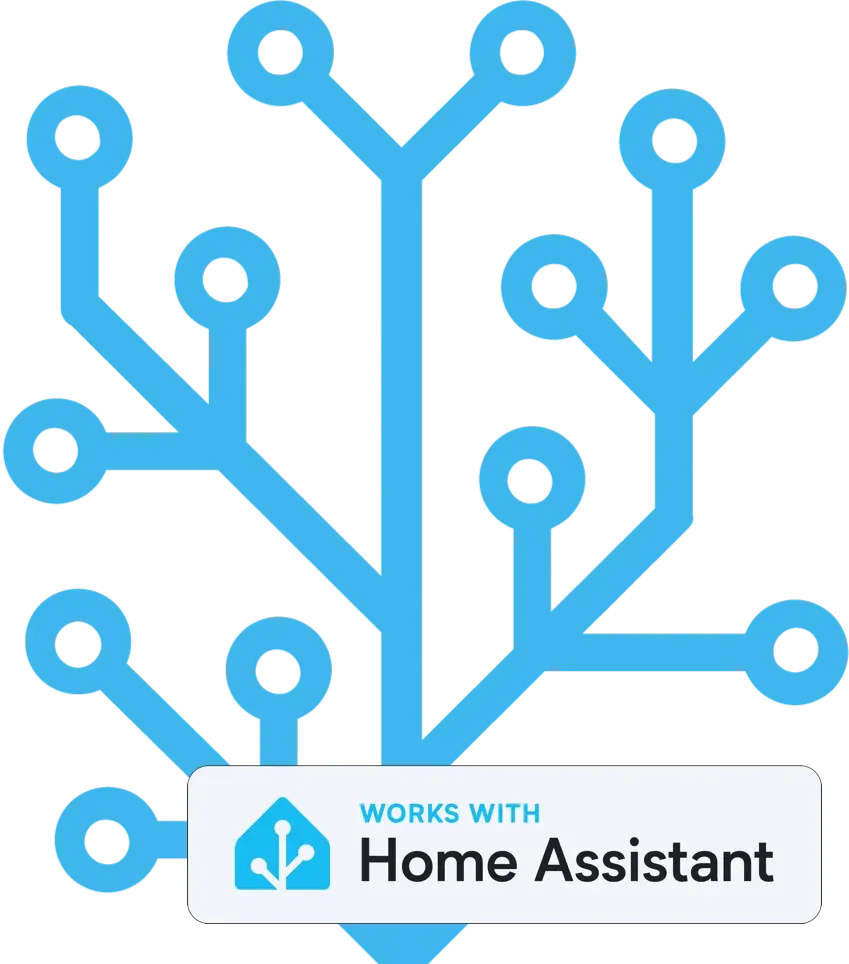 Air Quality Monitors Made for Home Assistant — Home Assistant Logo