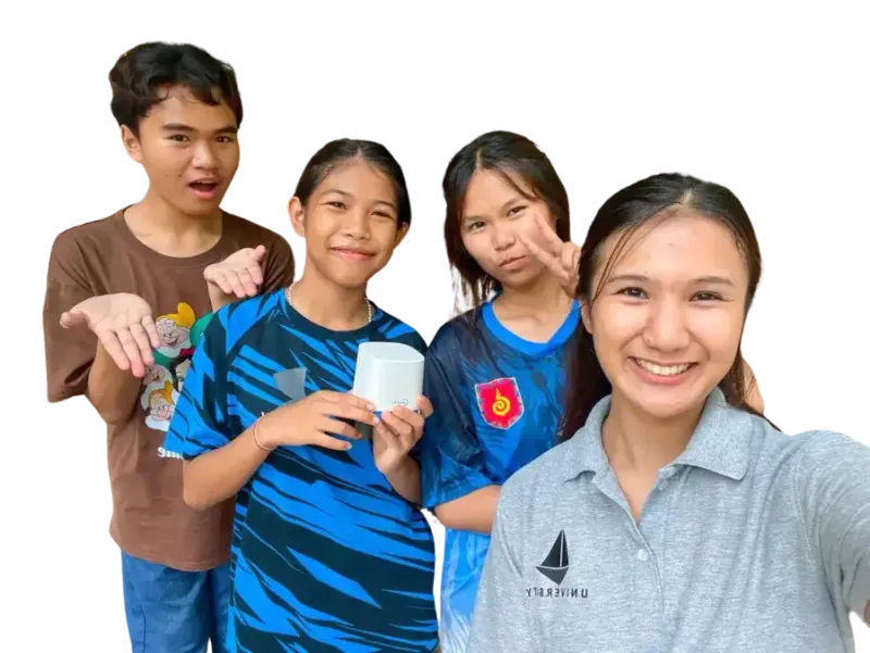 Portrait of Bamboo Students