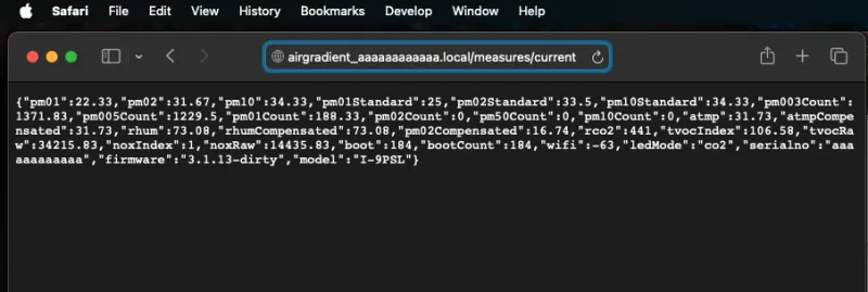ag api response measures