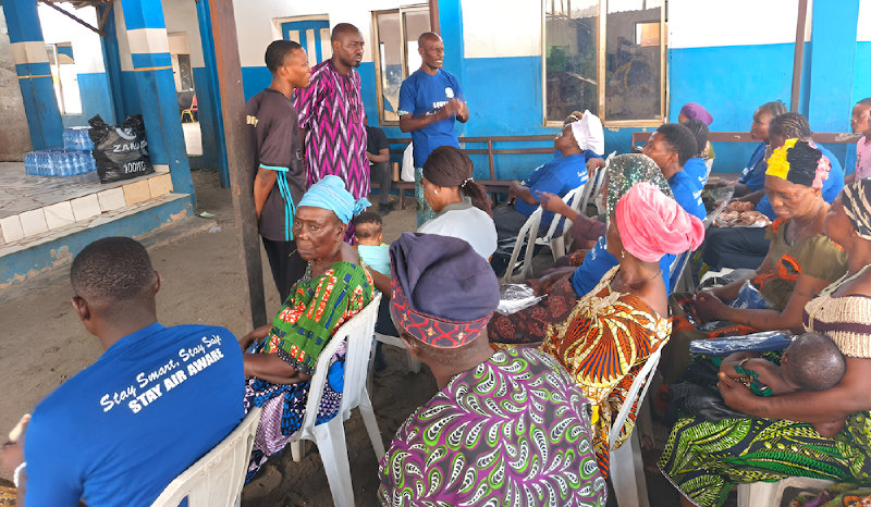 Air Quality Awareness Week 2025 at Ago-Egun with the AQMRG Team