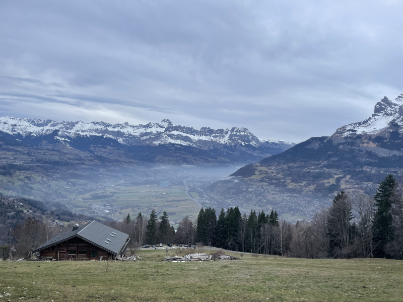 Lid effect over the lower valley